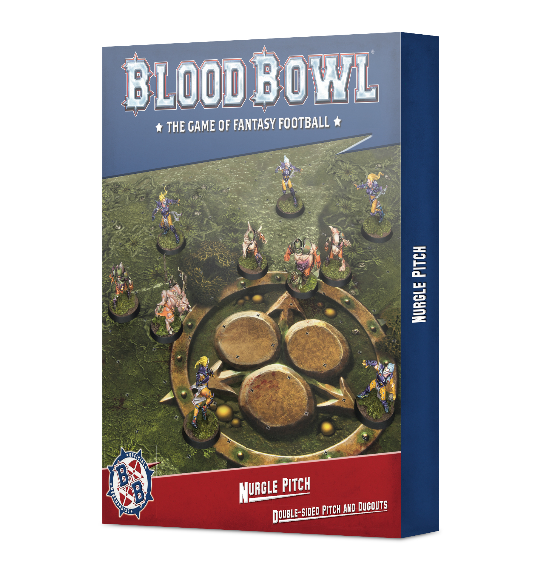 Blood Bowl - Nurgle Pitch & Dugouts